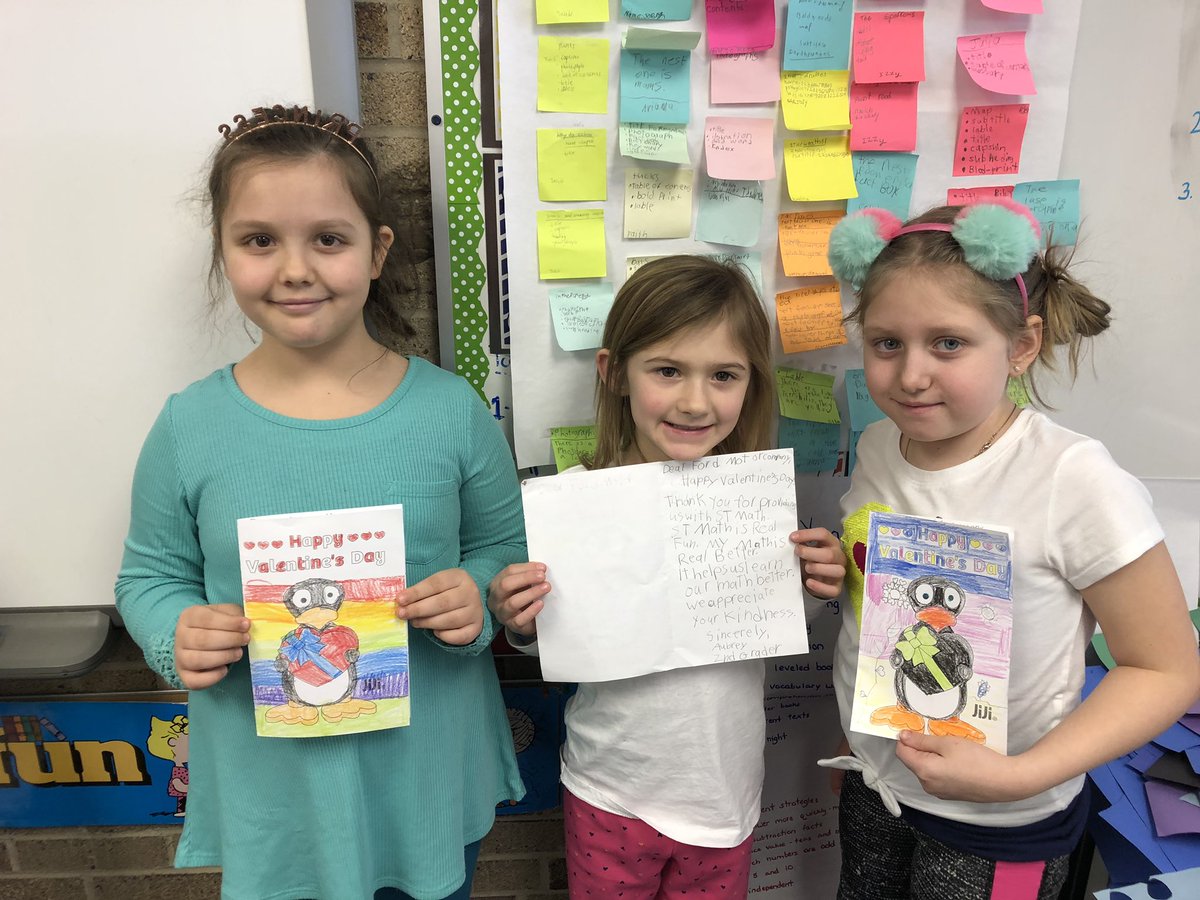 Pengberg121's tweet photo. We think ST Math is great! We are so lucky to have it at Grandview!@MIND_Research @Grandview_Elem #CSD_AllMeansAll https://t.co/3JywCctvaS