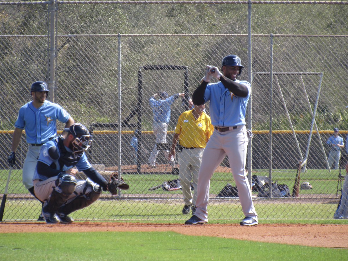 beachsnooker's tweet image. A few more pics from today’s practice - Rays Spring Training 2019 ⚾️👊🏻👍🏻#SpringRays #RaysUp @KKiermaier39 @RaysBaseball @RaysBaseball @snellzilla4