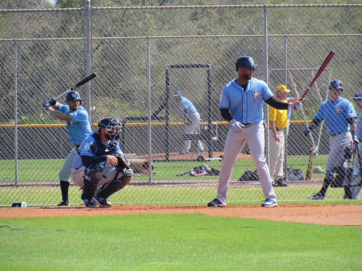 beachsnooker's tweet image. A few more pics from today’s practice - Rays Spring Training 2019 ⚾️👊🏻👍🏻#SpringRays #RaysUp @KKiermaier39 @RaysBaseball @RaysBaseball @snellzilla4