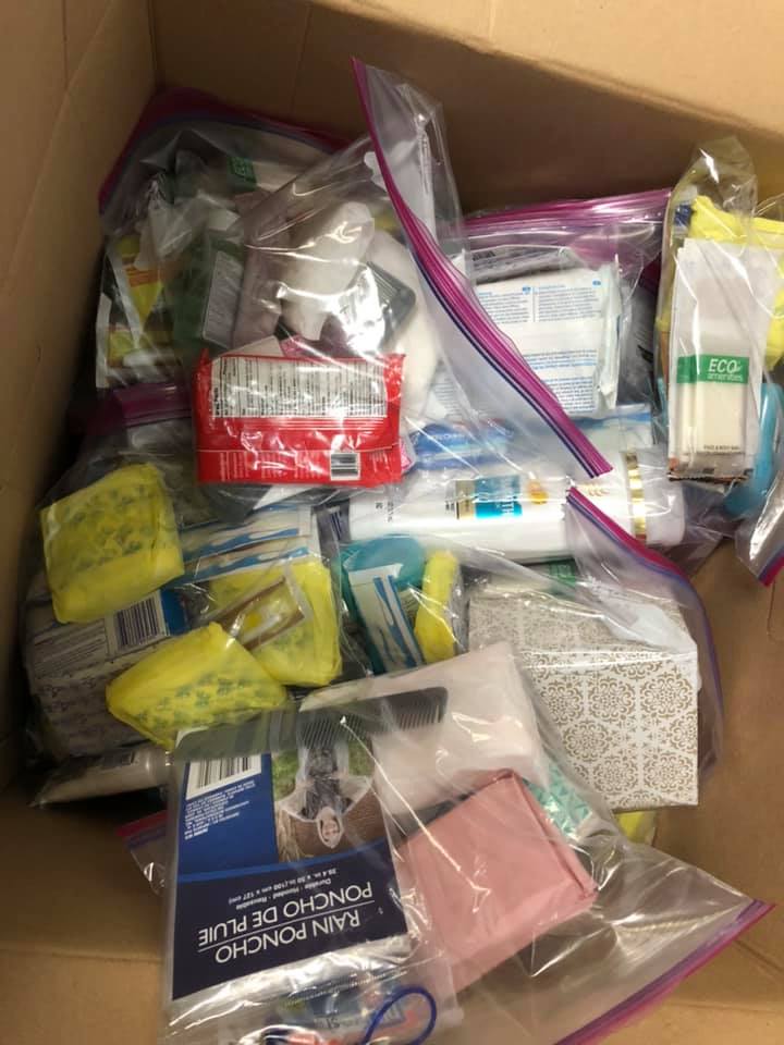 CCWTN1's tweet photo. We are so grateful for the food and hygiene kit donations from @FromCBU! They celebrated homecoming week with a “Bucs Give Back” event and truly showed how much they “Love thy Neighbors!" https://t.co/RGf7XR9NcP