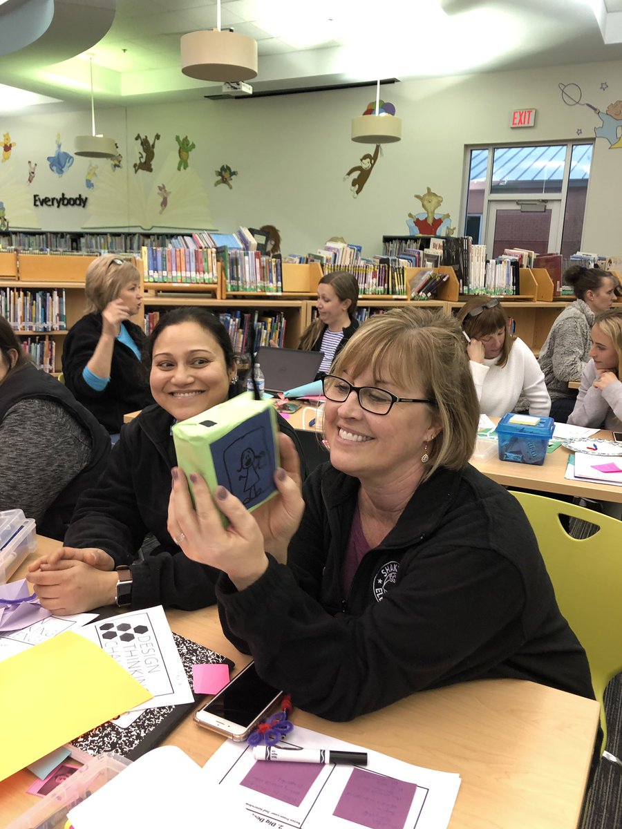 ReginaLATeam's tweet photo. The @ShakeragElem Design Thinking Challenge!  @learnadv @CaroleLATeam https://t.co/nGBDqhpUFh