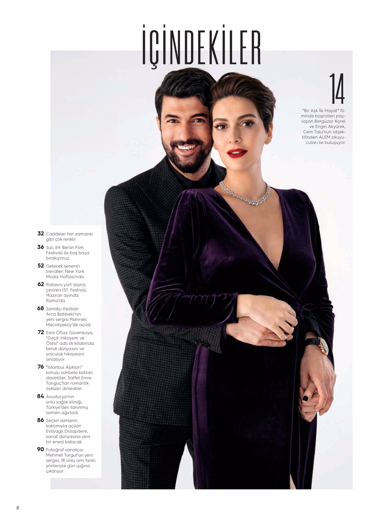 “Engin Akyürek &amp; Bergüzar Korel / Alem Dergisi röportajı Part 1...