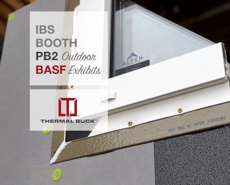Thanks to our high-performance partners ⁦<a href="/BASF_Construct/">BASF Construction NA</a>⁩ for featuring ⁦<a href="/ThermalBuck/">BRINC Building Products</a>⁩, the continuous insulation solution in their booth ⁦<a href="/IntlBldrsShow/">Builders' Show</a>⁩! Step outside into the Show Village and check us out at Booth PB2 with ⁦<a href="/BASF/">BASF</a>⁩ #buildingmaterials