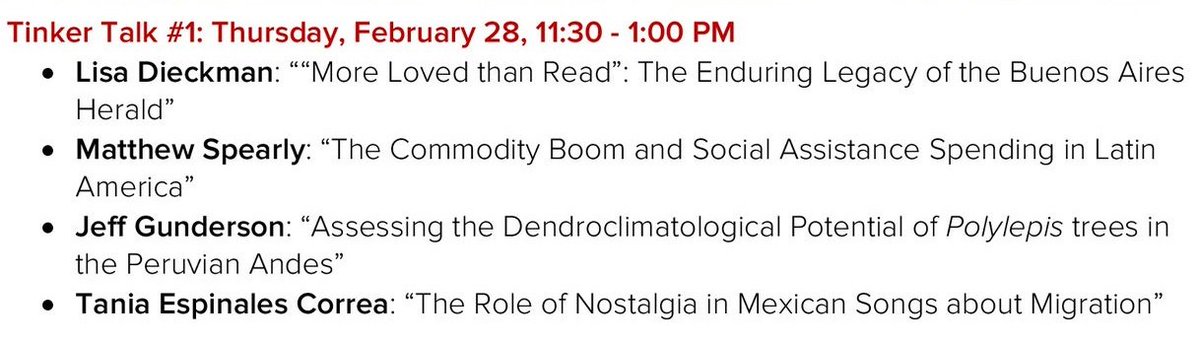 CLASatOSU's tweet image. Don&apos;t forget: NEXT Thursday CLAS will be hosting 2019&apos;s first #TinkerTalks with 4 Tinker Fellows eager to share their research findings! Enarson Room 160! Register here: go.osu.edu/TinkerRSVP