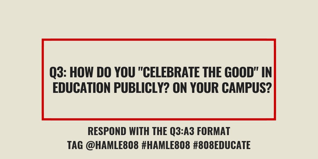 MiliLaff's tweet image. Question #3!  #HAMLE2019 #808Educate
