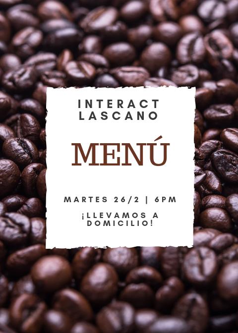InteractLas's tweet photo. ¿Qué mejor que una deliciosa merienda?
Este martes 26/02 tenemos un rico y amplio menú para ofrecerte.🍰🍕🌰☕
¡No olvides realizar tu pedido!😋
Comunícate por cualquiera de nuestras redes sociales y/o cualquier socio del club. https://t.co/fJsZNrxiZV