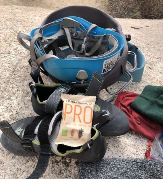 Climbing can make you a bit peckish, we know.. we’ve been there. What is better than natural energy filled with peanut butter?!  📸: <a href="/rannveigaamodt/">Rannveig Aamodt</a>
#trailnuggets #fueledbytrailnuggets