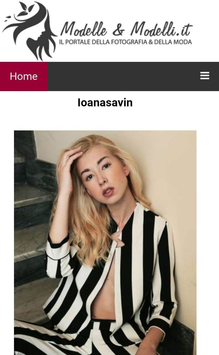 Ultima modella registrata. Ioanasavin. Benvenuta su modelleemodelli.it

#modella #modelleemodelli #benvenuta