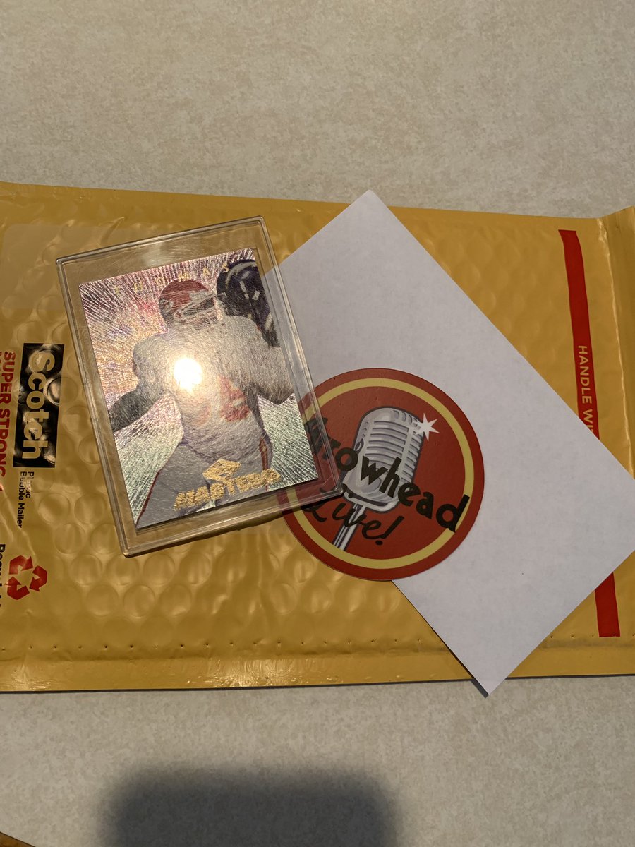 It’s all ready to go! Just waiting for a home! Giveaway ends at 11:59pm on Friday and the winner will be announced! Retweet, Like, and FOLLOW the original tweet to enter to win! #ChiefsKingdom