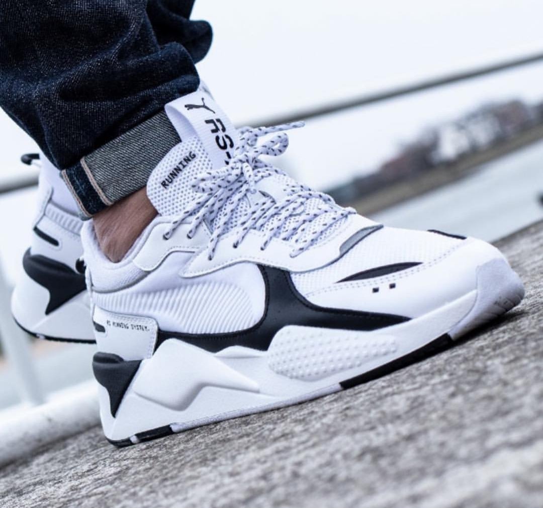 puma rs x core on feet