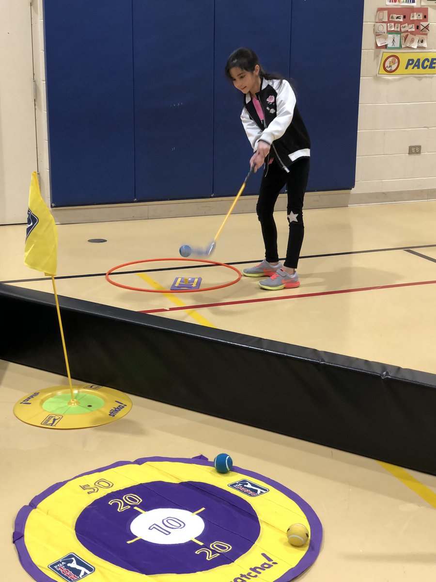 Thank you First Tee for the grant! We are loving it! #ignited205 <a href="/FirstTeeChicago/">First Tee – Greater Chicago</a> <a href="/JacksonD205/">Jackson Elementary</a>