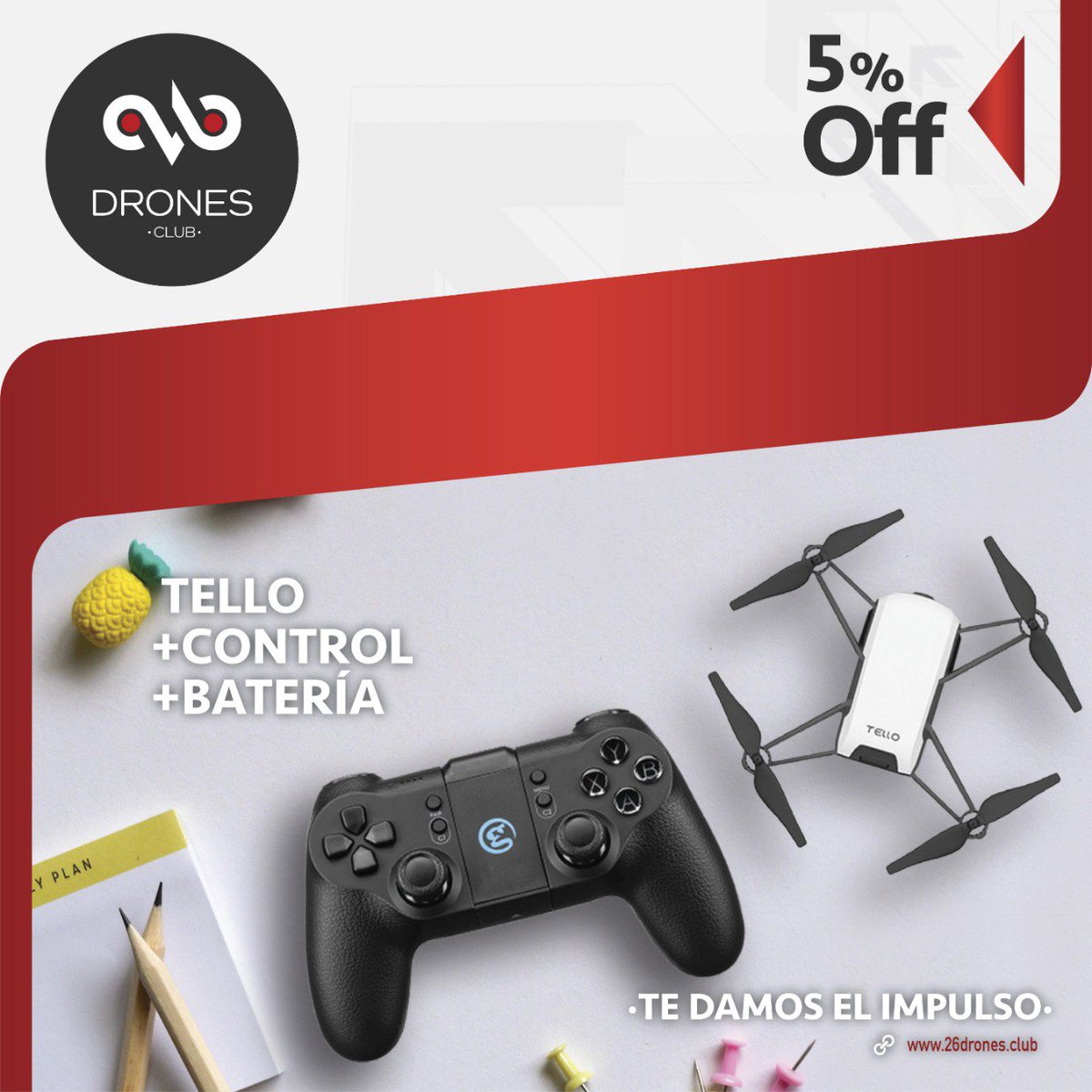 26 Drones Club tweet media