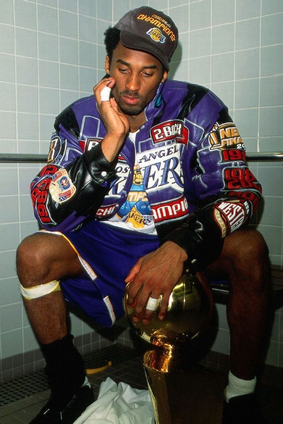 kobe 2001 championship jacket