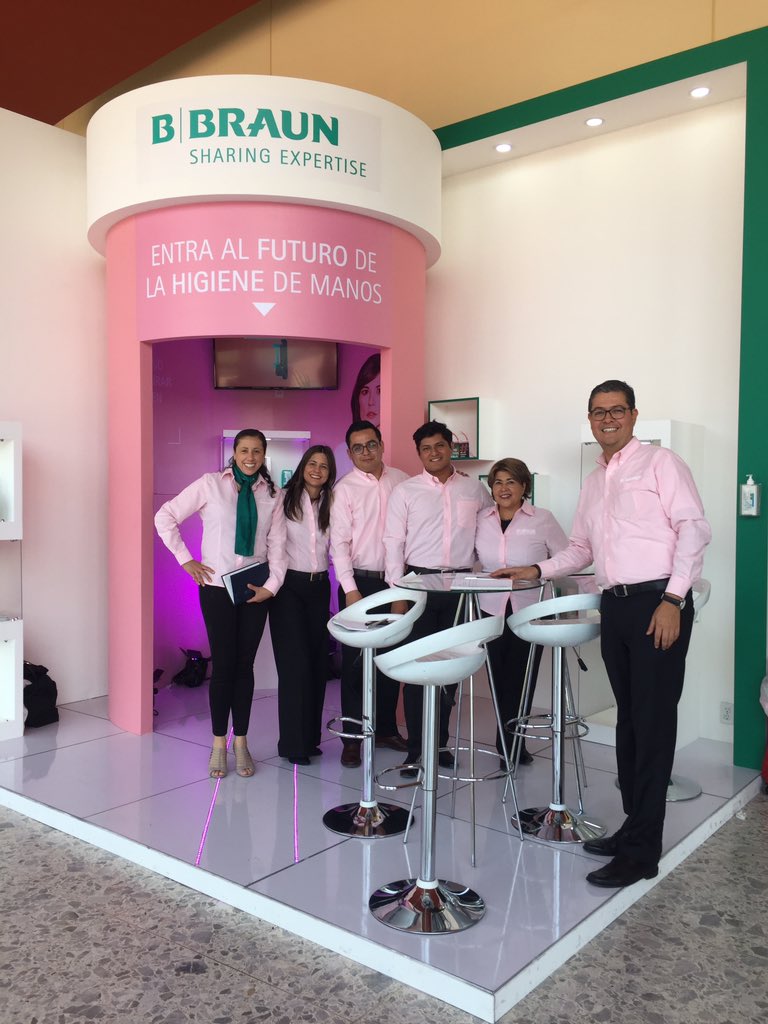 munoz_bibi's tweet photo. OPM B.Braun Medical MEXICO DF: XXXIII AMEIN Congress #RosyFuture #HandHygiene #Smartification #ComplianceMonitoringSystem @MXDF https://t.co/e1WrDc7uxI
