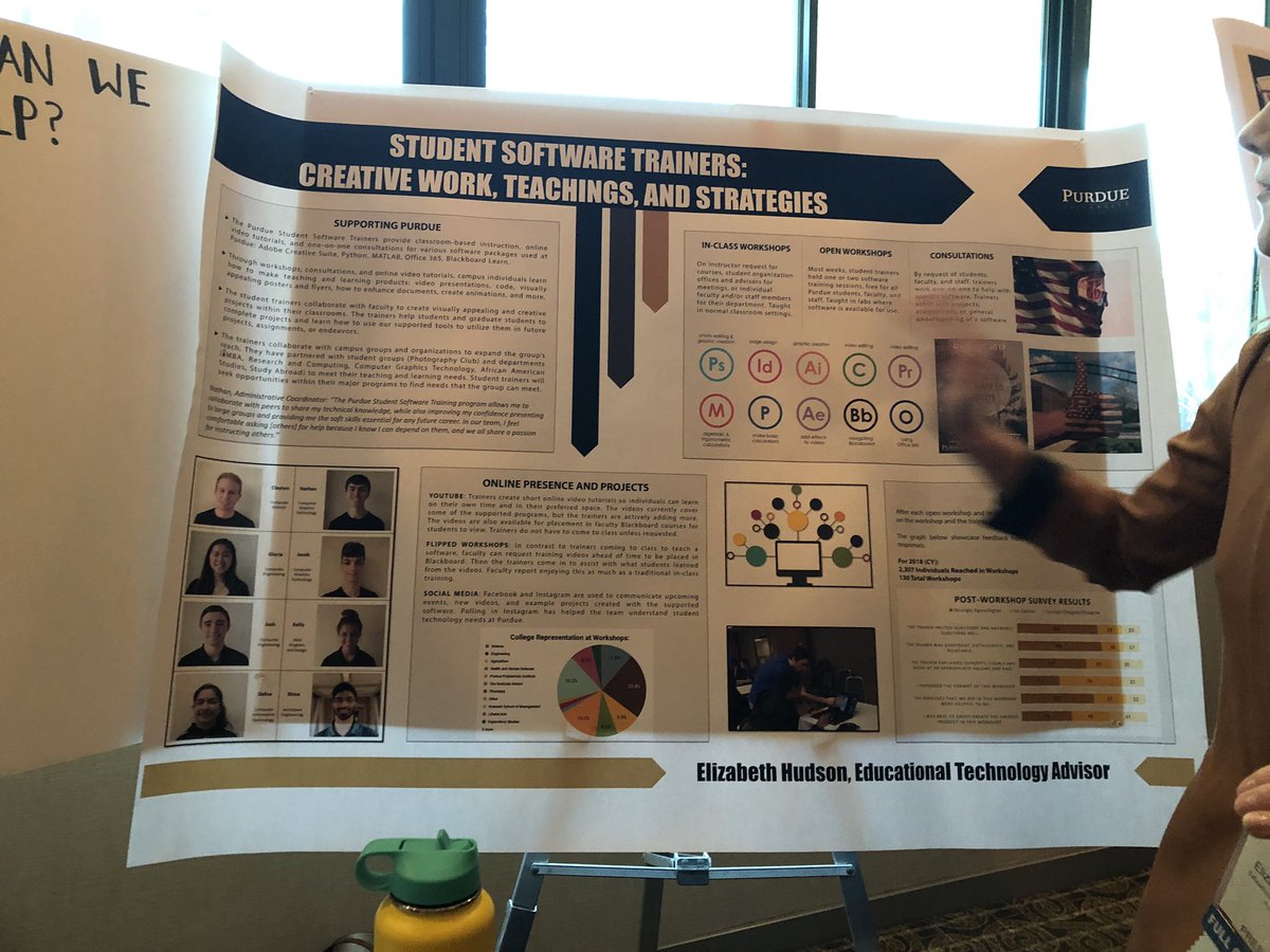 TrinEdTech's tweet photo. #elizabethhudson presenting on great strategies for training and encouraging great student software trainer outreach #ELI2019 https://t.co/rdmeALDCYw