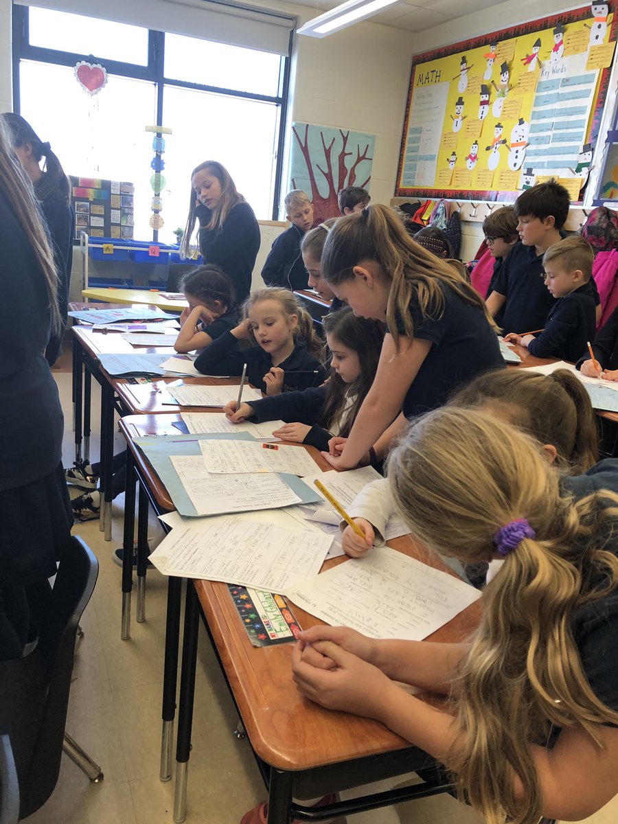 stthces's tweet photo. Grade 5’s collaborating with primary students in self-reflection and critical analysis of personal achievement...assessment AS learning at its finest! #creatingpathwaystosuccess @MorrisHucal @HWCDSB @HwHansend @EatonJudy20 https://t.co/ZJD5dqoE8f