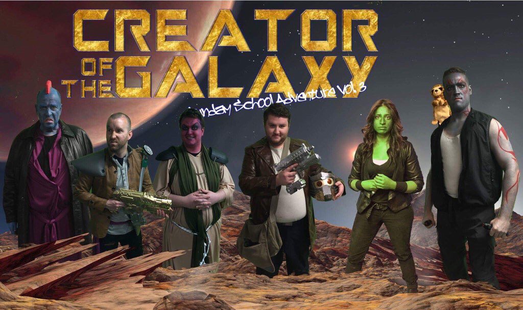 TheNippy's tweet photo. @prattprattpratt hope you approve of our Sunday school program https://t.co/f4vjfpgelT