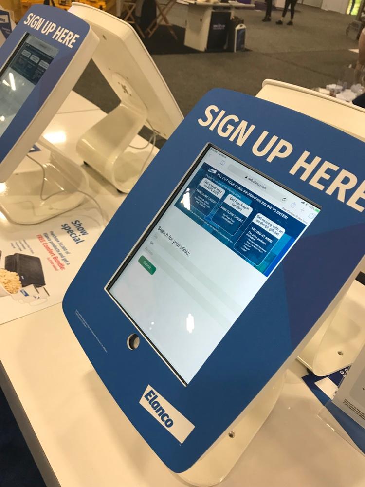 Elanco's tweet photo. Visit us at #WVC2019! Stop at Elanco booth 3723 for your chance to win one of our fantastic prizes, including an on-the-go gift set with a rechargable backpack, GoPro, FitBark and more. #ItMattersWVC #ElancoAtWVC https://t.co/BDl3paHgym