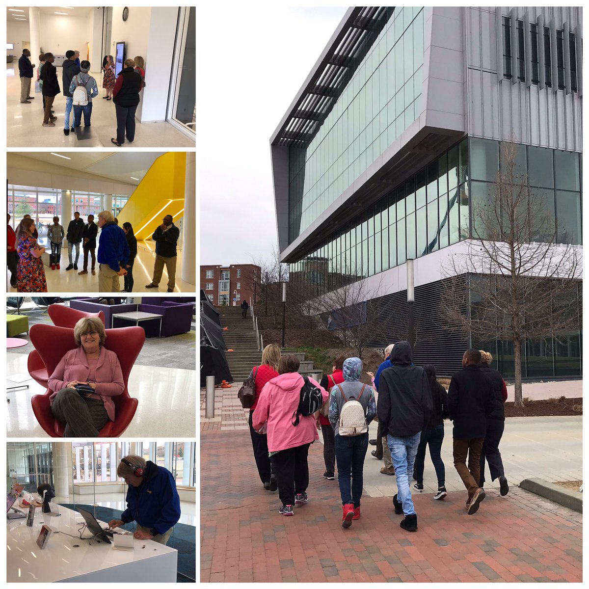 Webb &amp; WebbHLS students, parents, administers, and board member tour schools to get ideas for new &amp; innovative approaches to learning