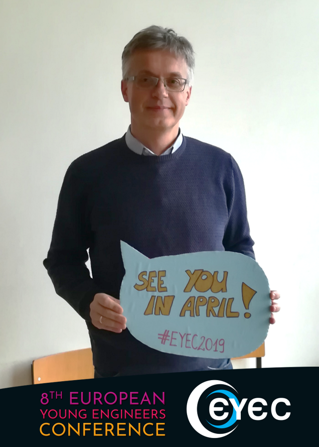 ConferenceEYEC's tweet photo. Today we present Professor Tomasz Sosnowski, Vice Dean  for Scientific Affairs of the Faculty of Chemical and Process  Engineering, who has taken part in the Conference multiple times since  the 3rd edition, as a member of the Scientific Commission as well as a  Special Guest. https://t.co/M7Oed22fID
