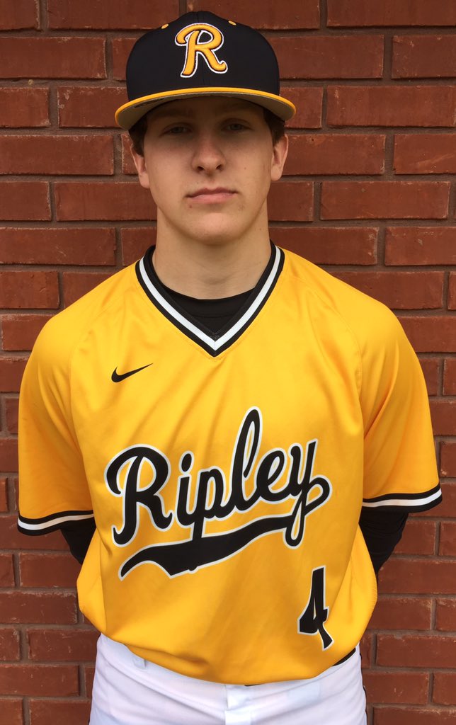 ripleybaseball's tweet photo. TIGER SPOTLIGHT:
Drew Coombs
Sophomore 
Outfield
5'11" 188 lbs
Son of Jeff Coombs &amp; Holly Fortier https://t.co/O267nTrFVC