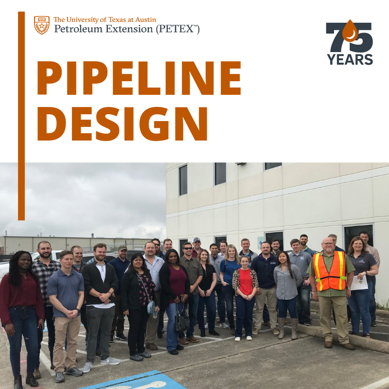 UTPETEX's tweet image. Congrats to our Pipeline Design students who completed their course earlier this month. We want to thank Mike Nigro and @weirgroup for volunteering their day and giving our students a tour of their Deer Park, TX facility. #PETEX75 #pipelinedesign #oilandgas #oilandgastraining