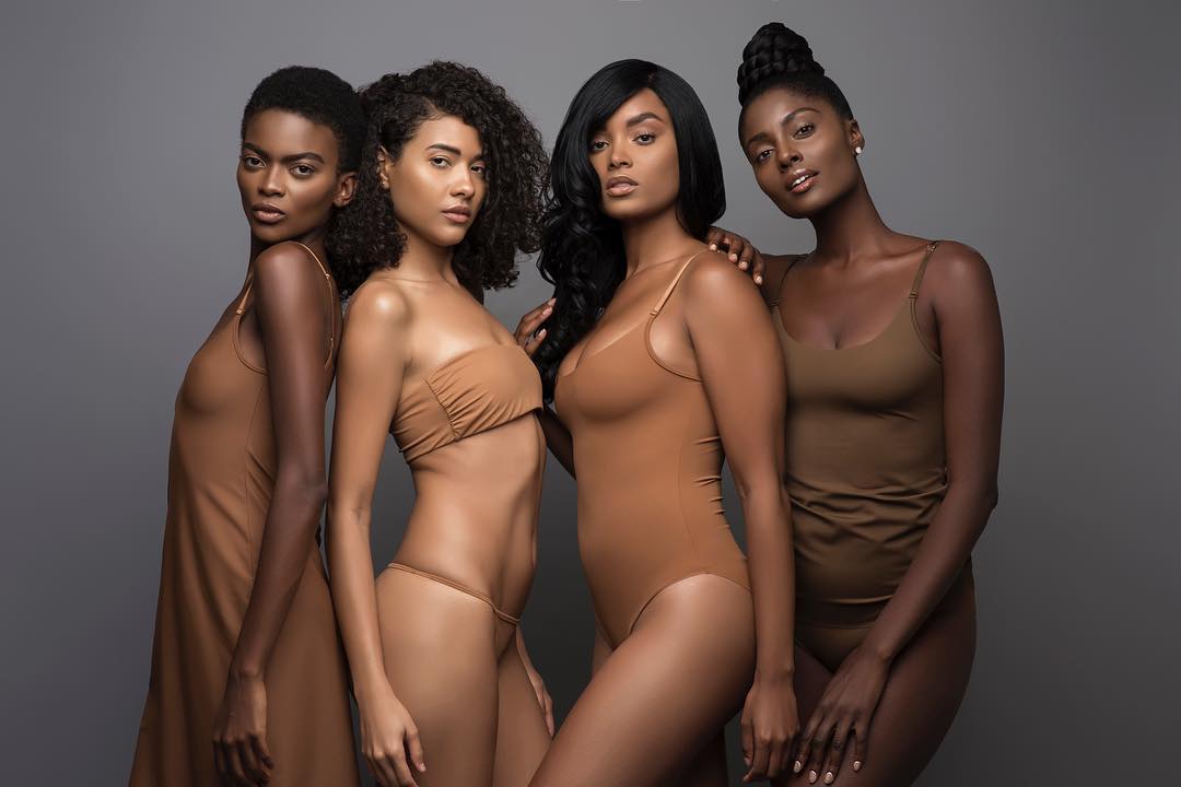 Bye, #Prada, #Moncler, #Gucci & #Burberry: Hello, #BlackExcellence Luxury Brands -- Designer: Ade Hassan @nubianskin officially launched the luxury lingerie and hosiery line in 2014 after realizing that mainstream nude was not inclusive of all tones. https://trib.al/yU5Nbj2
