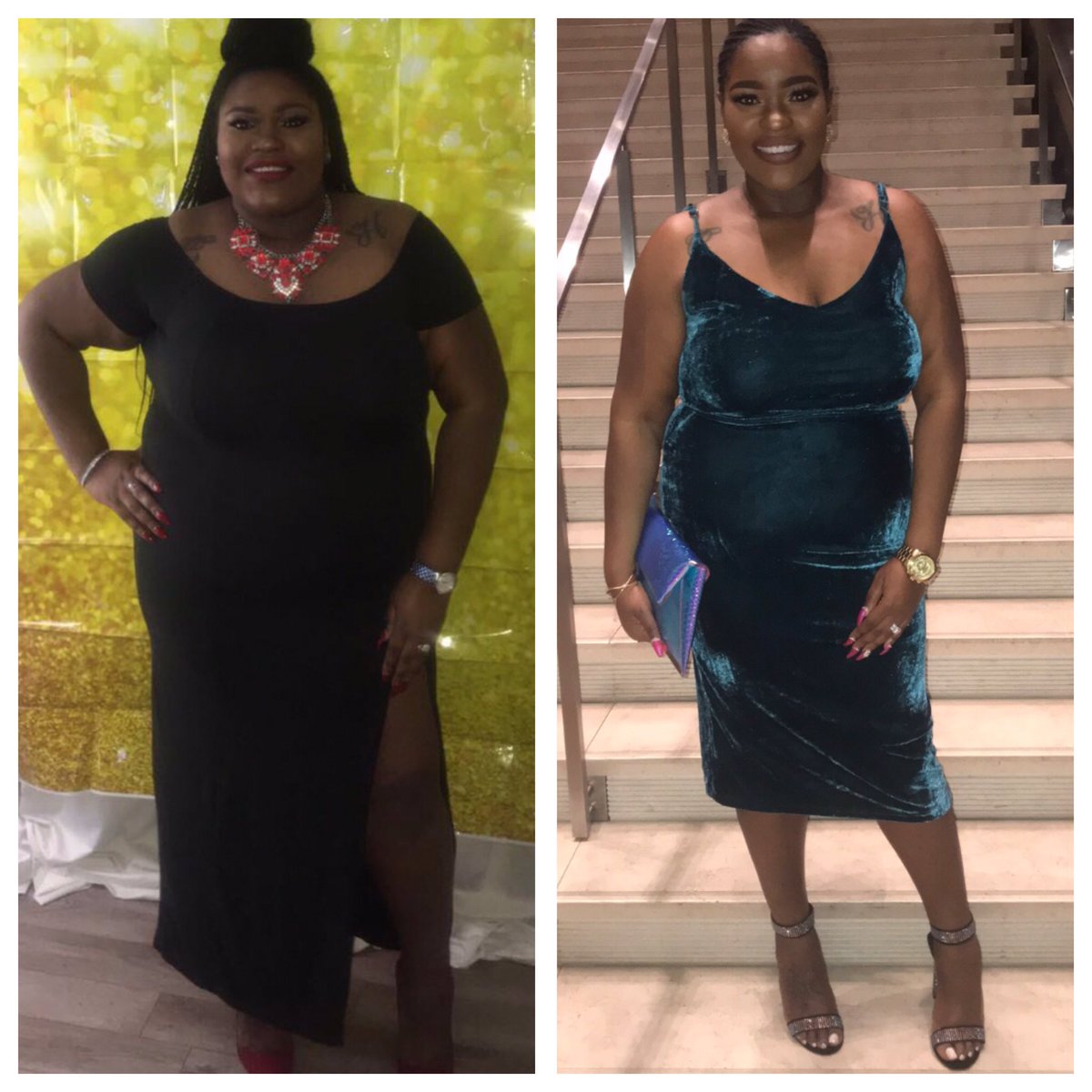 PlusSizBarbie1's tweet photo. Thanks so much for the love and support! We are on this journey together! #wegotthis💪🏾 #onedayatatime #trusttheprocess #weightlosstransformation #weightlossjourney #slimthick #plussizefine https://t.co/YhCqnRBzy1