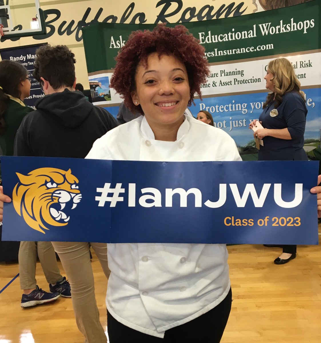 FlJwu's tweet photo. Congratulations @auriona3  JWU is so excited for you to be on campus this Fall!  @JWUAdmissions @JWUNorthMiami #jwuclass2023 https://t.co/7vCsiXN7oV