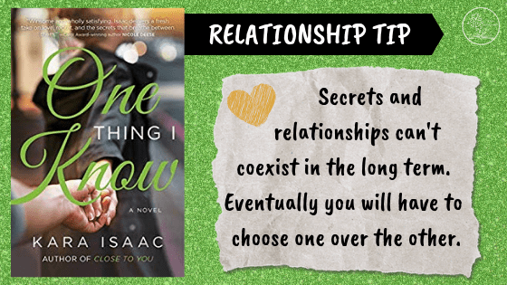 ficaficionado's tweet photo. It's another book baby for @KaraIsaac--one that tugs at the heartstrings, but also provides some fantastic flirting and banter! https://t.co/xmJAbMXHot #ChristFic #ChristianFiction #OneThingIKnow #Howardbooks #Romance #booklove #bookblogger https://t.co/zPRH03Hw2M