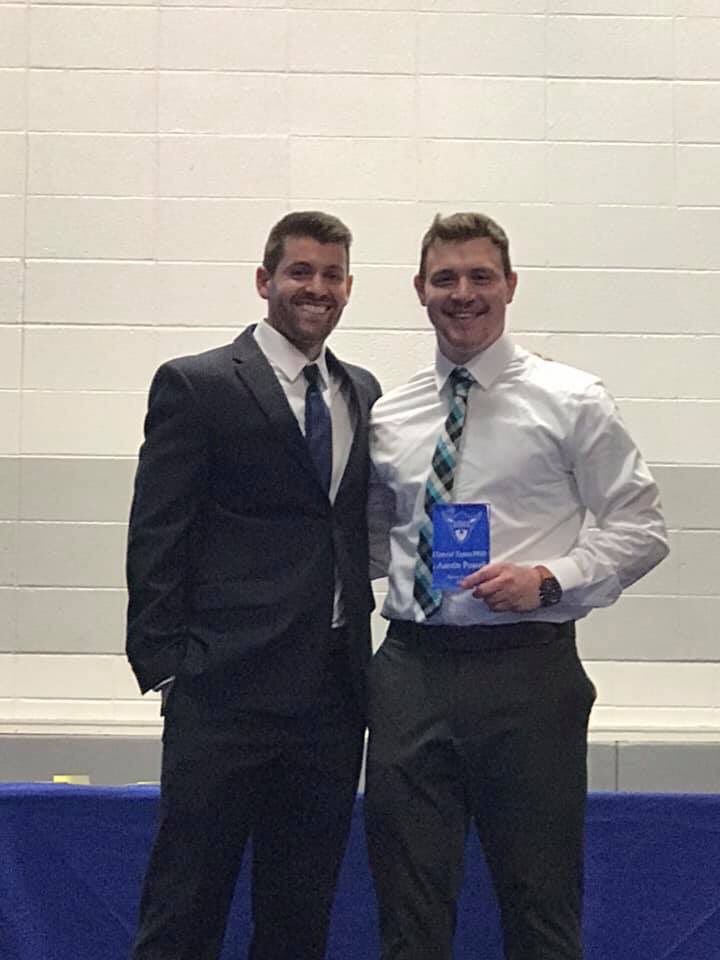 LutherFootball's tweet photo. 2018 Player of the Year Awards:
Offensive: @TrevorJoiner 
Defensive: @MichaeINoII 
Special Teams: @PowellAustin30 

Congrats guys! #SailNorse https://t.co/ztyHezgEL7