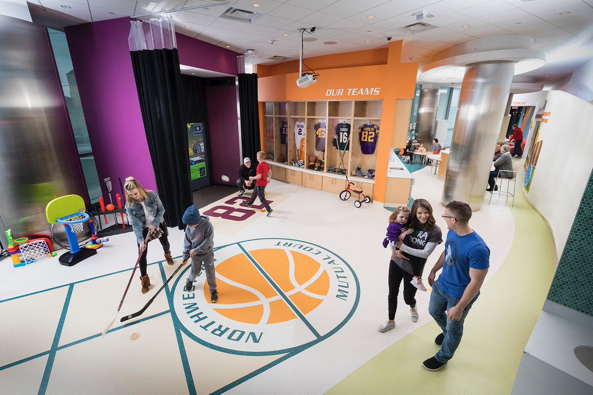 mhfvpediatrics's tweet photo. .@KyleRudolph82's End Zone is a place where our hospitalized children are free to just be kids. Now you can take an interactive tour of this amazing space. See more: https://t.co/LIZ349WhCI https://t.co/UQqzKjDyGP