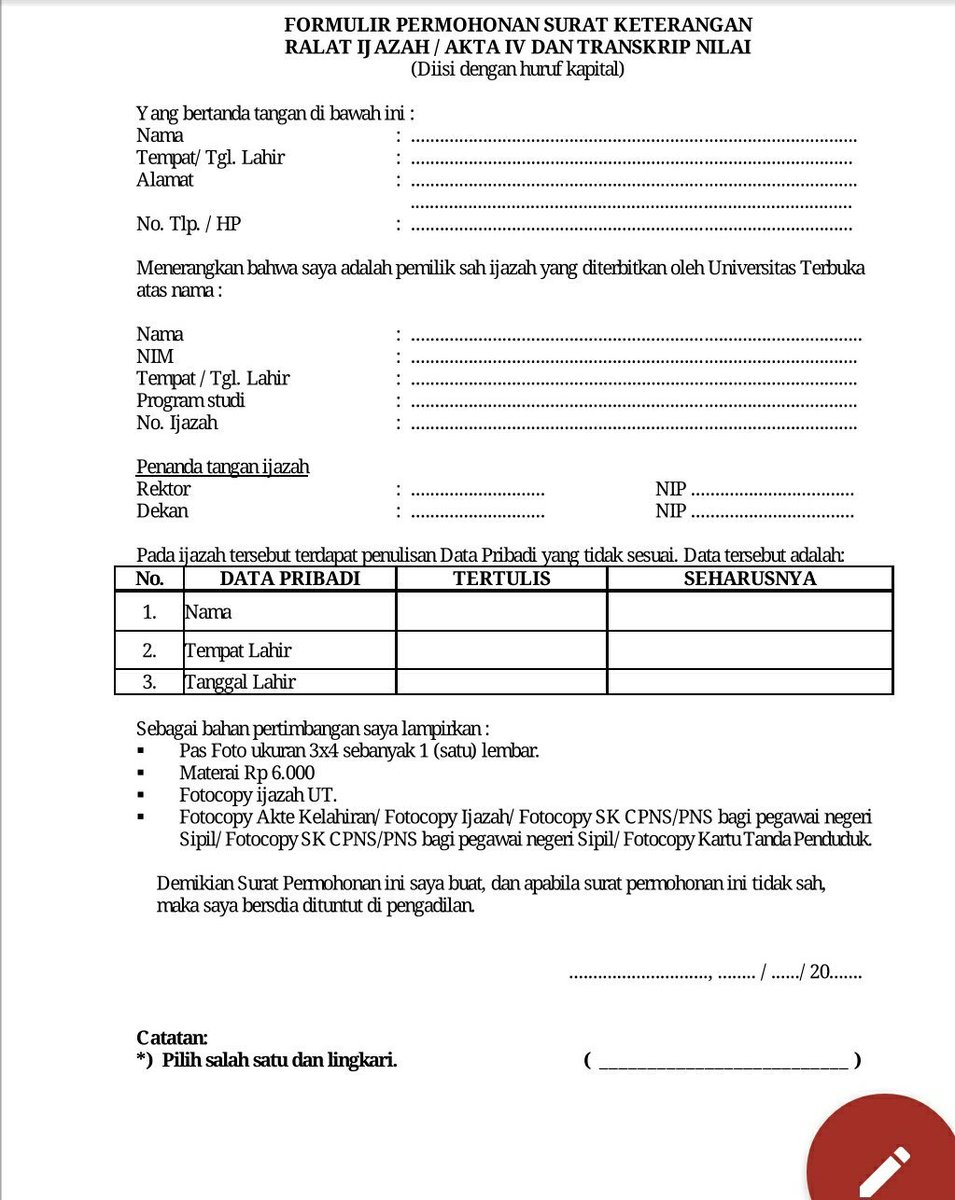 Fransteph_okdy's tweet photo. @UnivTerbuka Trima kasih udah direspon 🙏. Mau nanya lagi, pas foto dan meterai ditempel di form? Trus formatnya pdf ato doc? https://t.co/5yee4b9bRd
