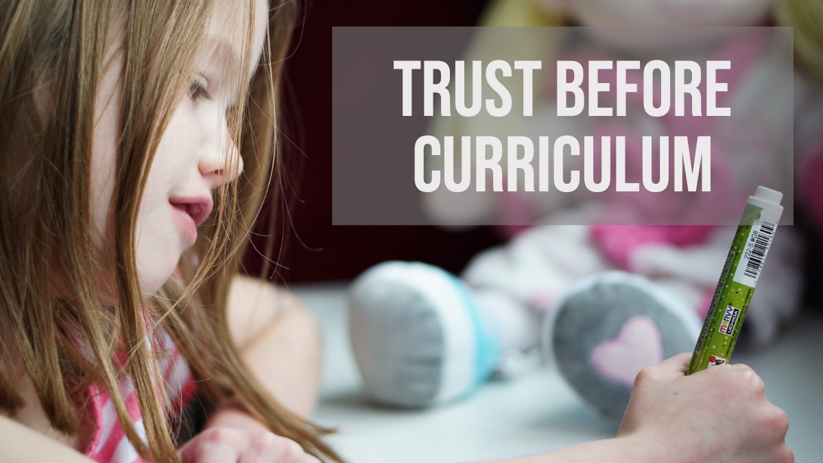 Children don't learn effectively from people they don't like. A mentally healthy classroom puts the teacher-student relationship before the curriculum. Build trust. Reduce anxiety &amp; other interfering factors. Then learning can take place. #mentalhealth #education #SelfReg #teach