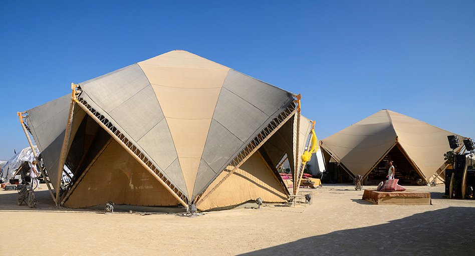 philippeglade's tweet image. Humano the Tribe camp 2018 #burningman #blackrockcity #ephemeralarchitecture #humanothetribe