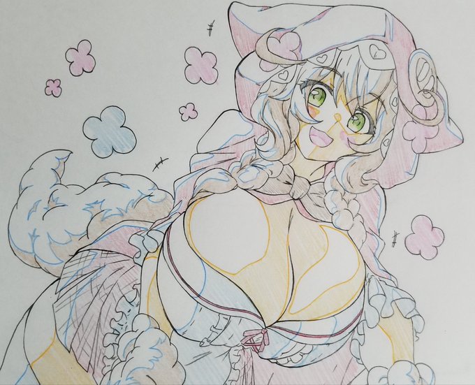 #私の絵柄が性癖に刺さる人に届いてほしい

絵柄か～(゜ロ゜)
でも、肉感は大事にしてますね 