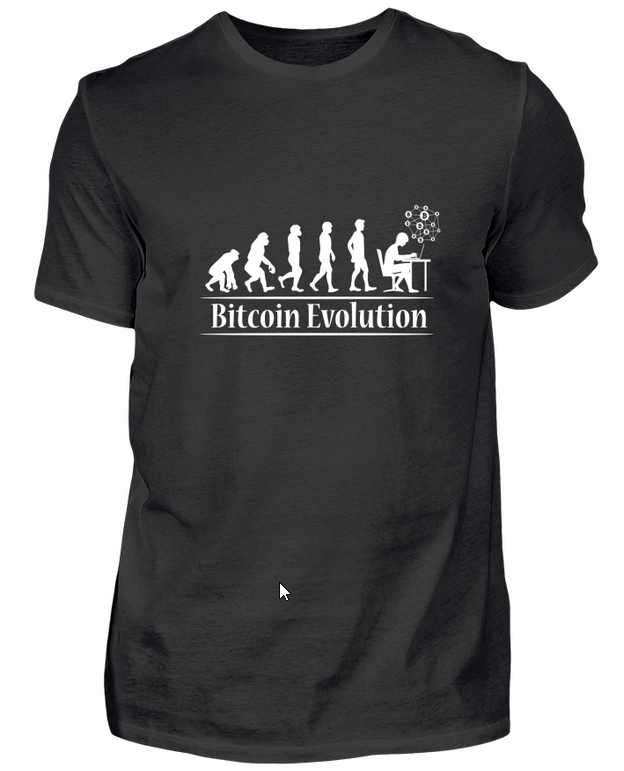 HUMAN EVOLUTION

BUY HERE: // Hier kaufen:  
shirtee.com/de/bitcoin-evo…

#crypto #cryptocurrency #free #shipping #worldwide #evolution #evolutionshirt #pc #blockchain #bitcoin #currency #human #mankind #standing