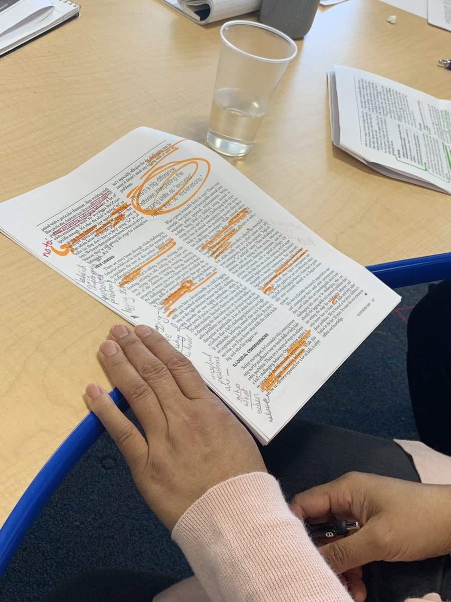 rachhermann's tweet photo. Having a literature discussion with our assistants today regarding our dispositions around serving all learners. #annotatednotes #thisisAVID #teamLowell https://t.co/rce7kvEvmw