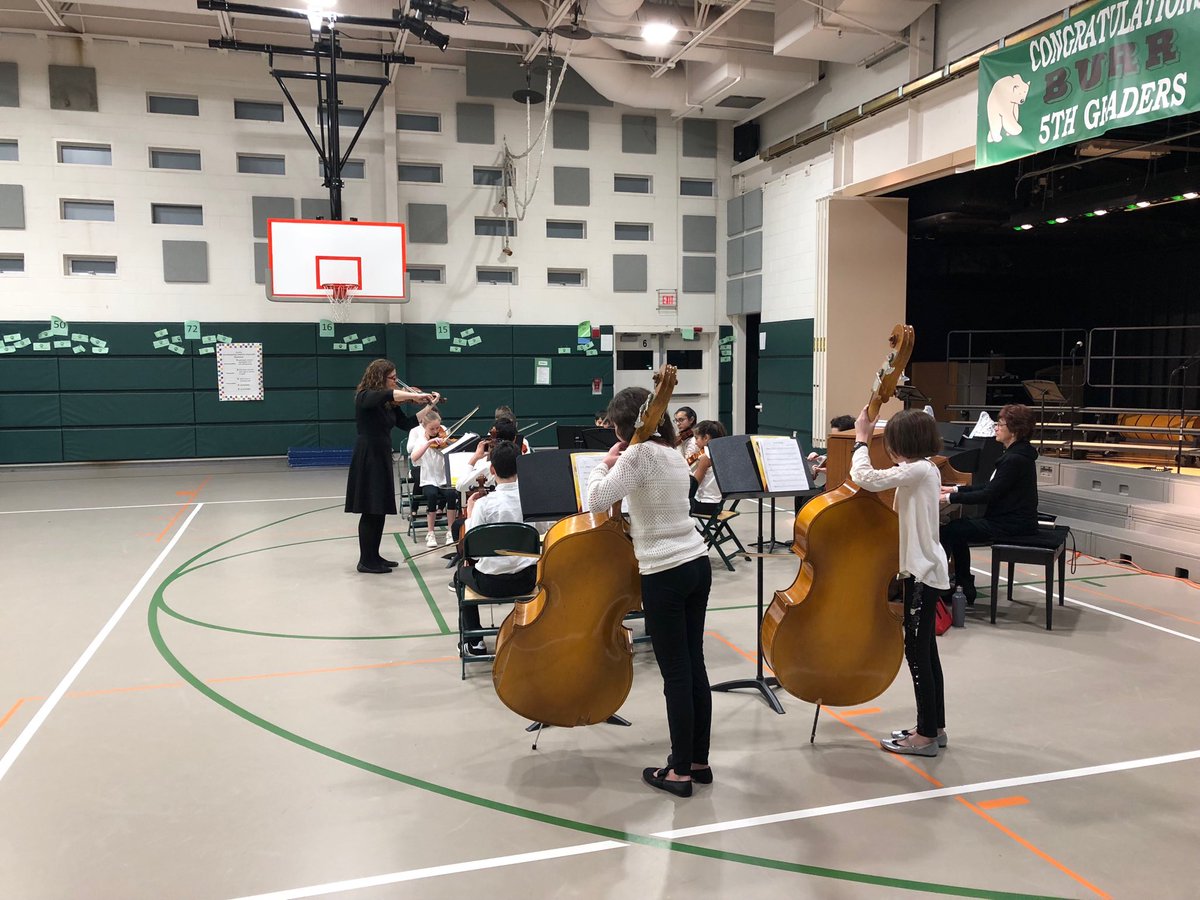BearsBurr's tweet photo. Burr fifth grade orchestra in action https://t.co/8GQnTlAwuN