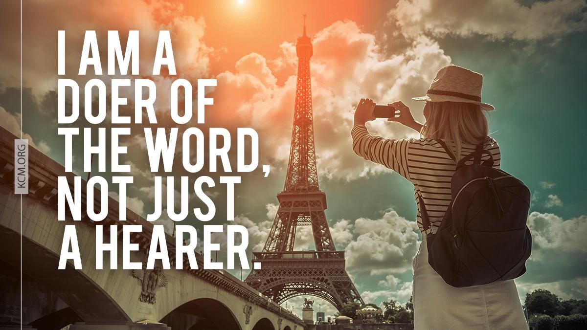 Be doers of the word, and not hearers only. Otherwise, you are deceiving yourselves. James 1:22 #BVOV #behealed