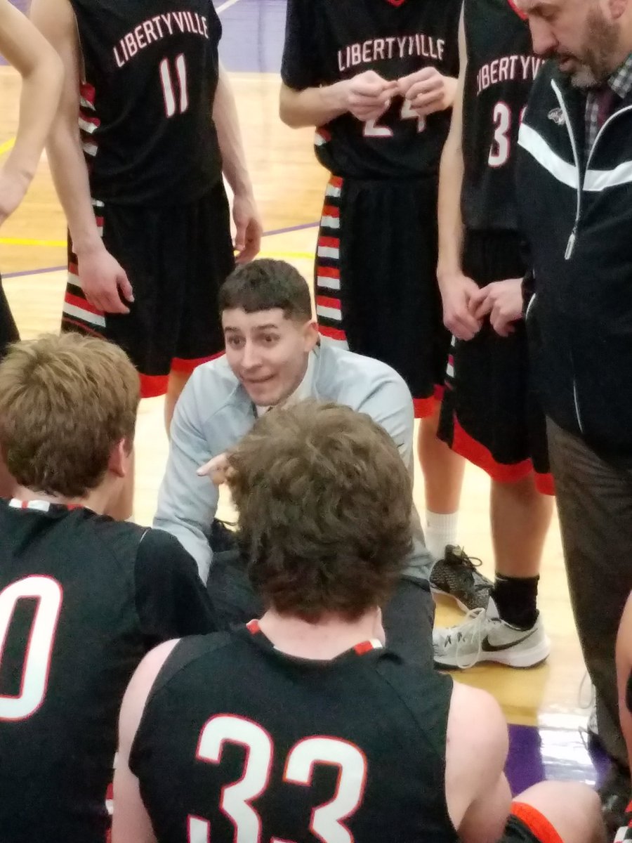 LhsDawson's tweet photo. Great energy from the sophomore boys to get the night started at Waukegan! https://t.co/pHKe5Nm3Lv