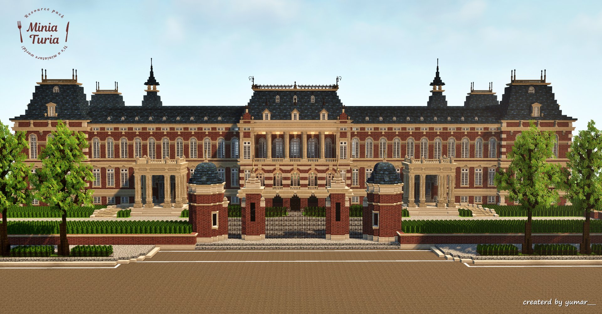 Yumar ゆま Minecraftで法務省旧本館を再現建築しました Texturepack Amp Mod Minia Turia 1 12 Shader Complementary Shaders リプ欄に実際の法務省の画像を置いておくので よかったら見比べてみてください Minecraft Minecraft建築コミュ