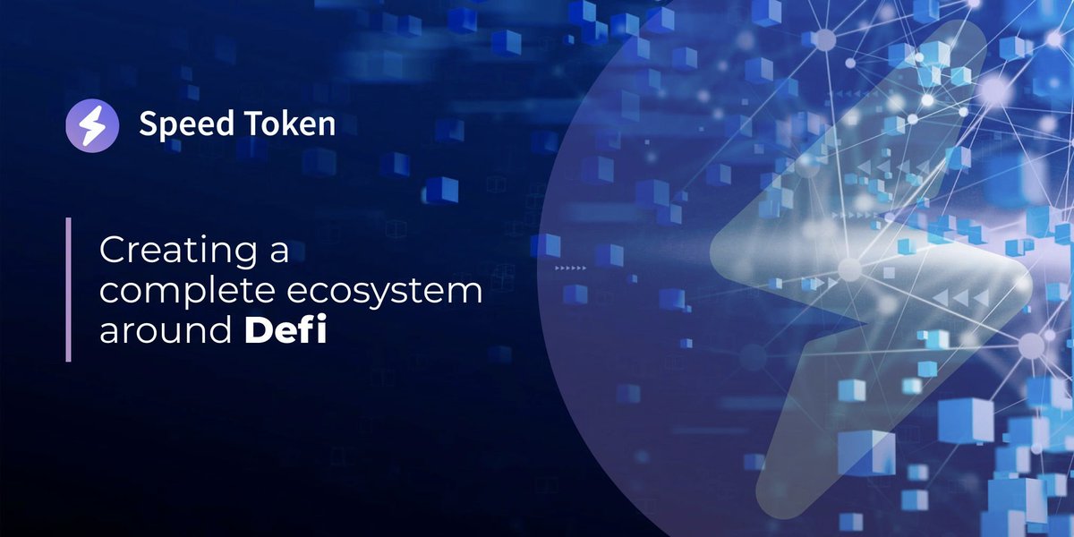 token_speed's tweet photo. Speed Finance is creating a complete ecosystem around Defi and blockchain. Stay tuned to our official channels to know more!
#SpeedFinance #SpeedToken #Crypto #Bitcoin #BSC #Defi #CrossChain #NFT https://t.co/k3Ux4xtPdp