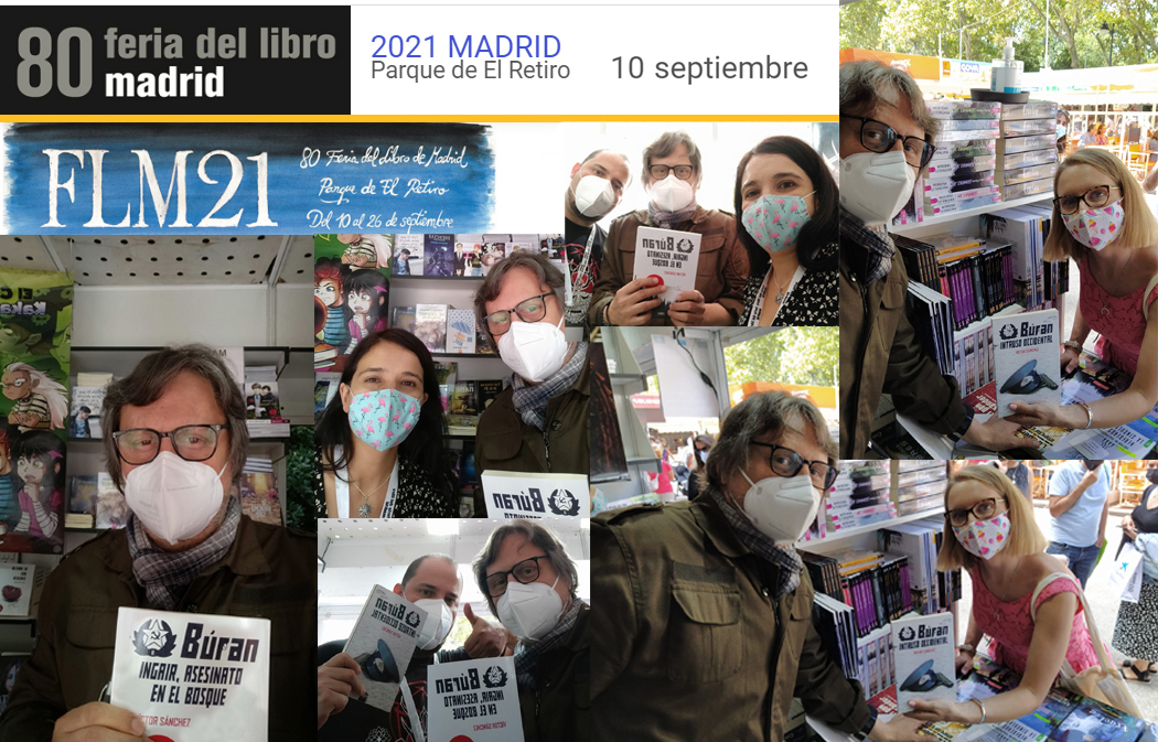 VSescritor's tweet photo. Fantástica jornada inaugural de la FERIA DEL LIBRO de Madrid, la que pasamos ayer viernes por la mañana. Buen tiempo, buen ambiente, y además nos visitó la diputada y portavoz de UP en la Asamblea de Madrid, Carolina Alonso, que se llevó un ejemplar firmado de Intruso Occidental https://t.co/6MlDXXjcXY
