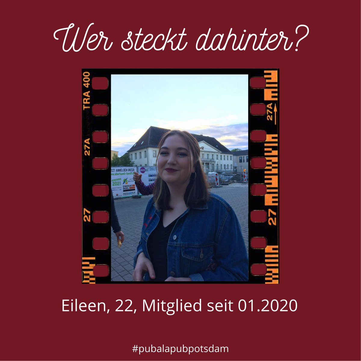 PubPotsdam's tweet photo. Es ist wieder Hinter den Kulissen-Freitag 🥳 
Heute stellen wir euch ein richtigen Sonnenschein vor ☀️ 
Eileen ist unser kleiner Goldschatz und von allen Mitgliedern sehr gemocht und respektiert. Lest euch gerne durch was sie alles für den Verein macht. 😊 https://t.co/gpAg0X8iBe