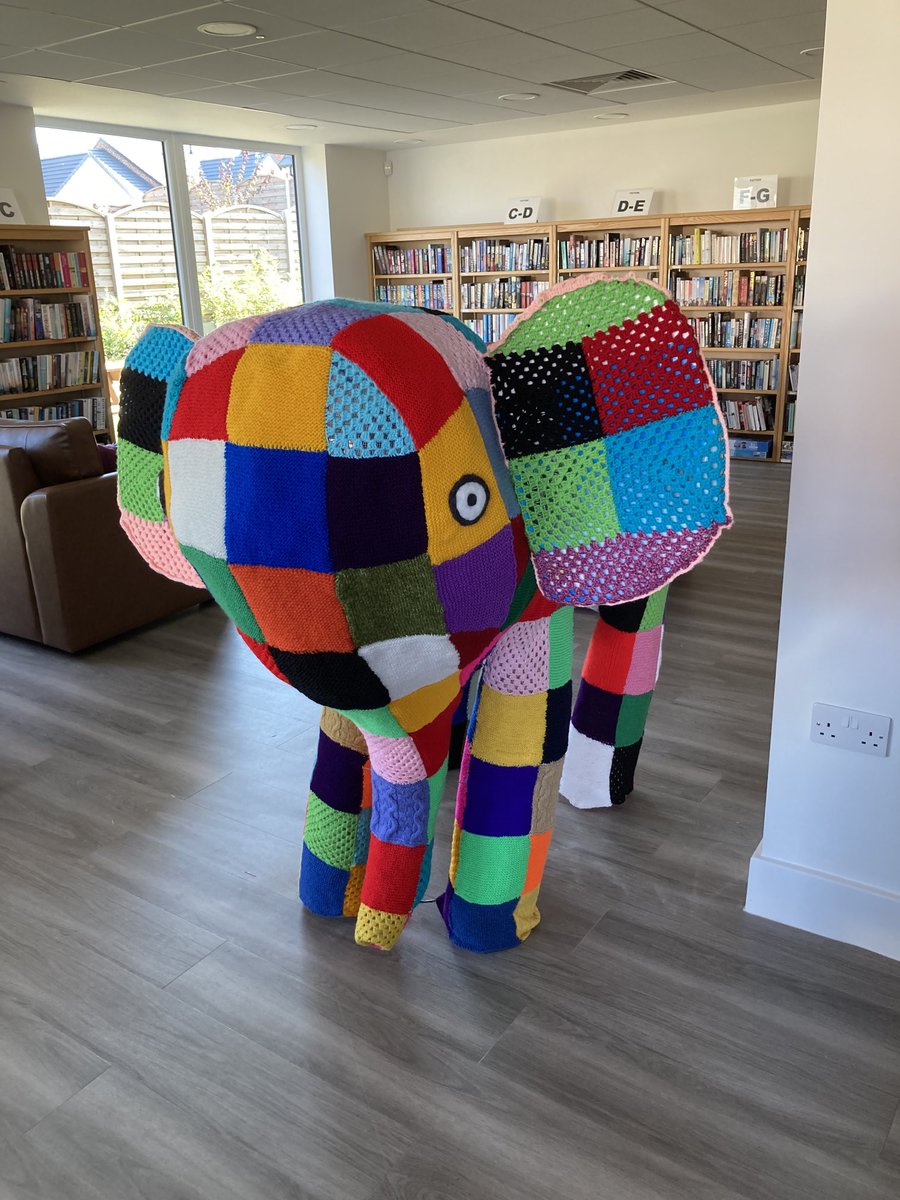 walton_library's tweet photo. Today’s the day folks!! Come up and see Elmer at Walton Library - Charles Waterton House. https://t.co/gGywMMFvng