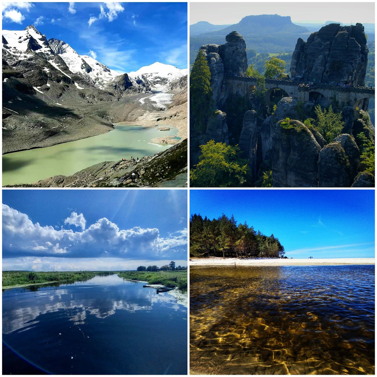 k_pawlowska's tweet photo. @AOAOxymoron @Adventuringgal @jenny_travels @TravelBugsWorld @travelingmkter @SuchetaDoshiMD @Abfabtravels @LoriMoreno @carpediemeire @lizzie_hubbard2 @beckyexploring @RoadtripC @sl2016_sl @suziday123 @LisaRivera2207 @TravelAtWill @MaysamAdventur1 @Nilemajesty @JourneyHeroApp @GoodLifeWithIQ @Chalkcheese111 @ararewoman @Travel_Session @ThoroughTripper @LiveaMemory @cookies1961 @180books @kmf116 @MamaO_GO @SonjaSwissLife @perthtravelers @jasontravelblog @FitLifeTravel @tangoandrakija @LindaPeters64 @DonNadeau @TEAMMom2006 @HassaneTraveler @meanderingmyway @nikstar942 @MadHattersNYC @TravelingNess @travelwithirine @SouthernerSays @CancerRoadTrip @GetawayCouple @PhotoSarsfield @bikewander @PhillyGrubTrips @TWULynneAndPaul I'm little late for #FlashbackFridayz but its all about #NaturalBeauty 😍🍀🙋♀️
#Grossglockner
#Saxen
#NarwianskiParkNarodowy
#Baltic https://t.co/fcDAo6aZH4
