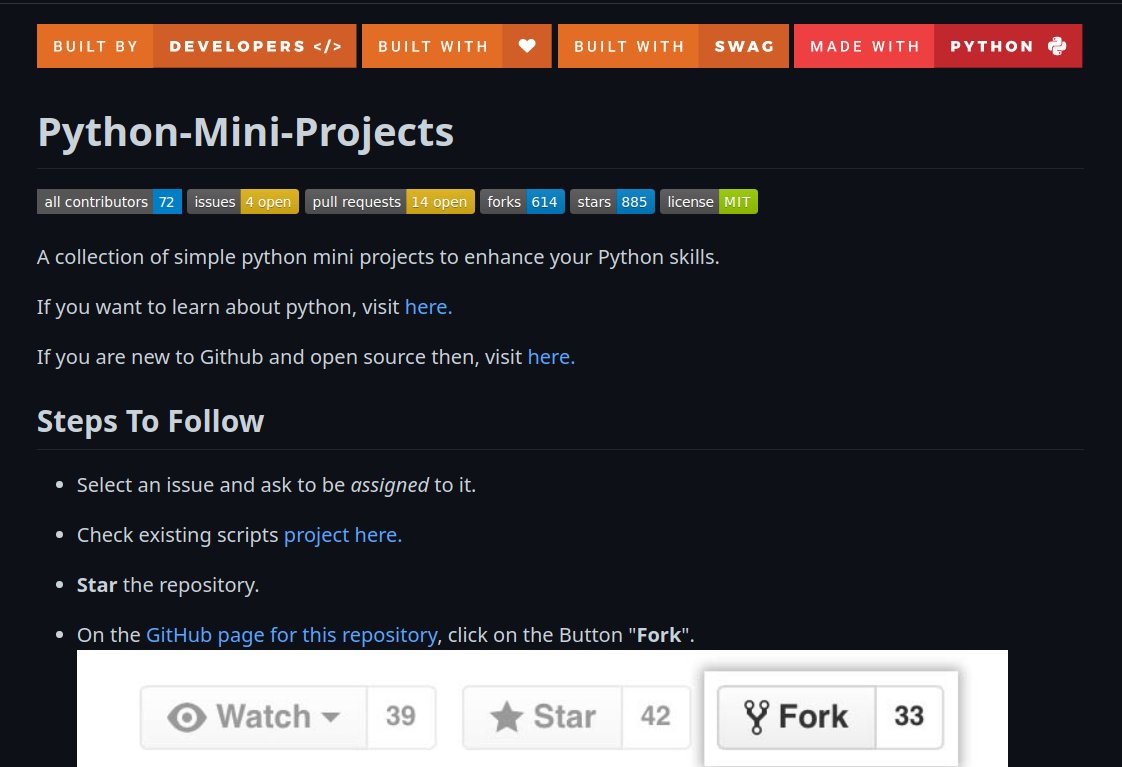 Sauain's tweet image. I found this amazing Github Repository which contains around 100 Python mini-projects 💯
This repository is perfect for a beginner to learn python by making projects.🚀
From a Calculator app to a WhatsApp bot, there is everything :)
🖇️github.com/Python-World/p…