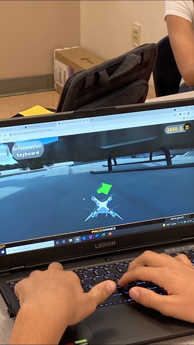 gsmsPS21's tweet image. #Drone #simulatorTraining in full effect!! Learners are logging flight time to earn their “live-fly” drone in-class operator licenses!! Simulators of any type are critical for machine #jobtraining! #ModernWork #drones