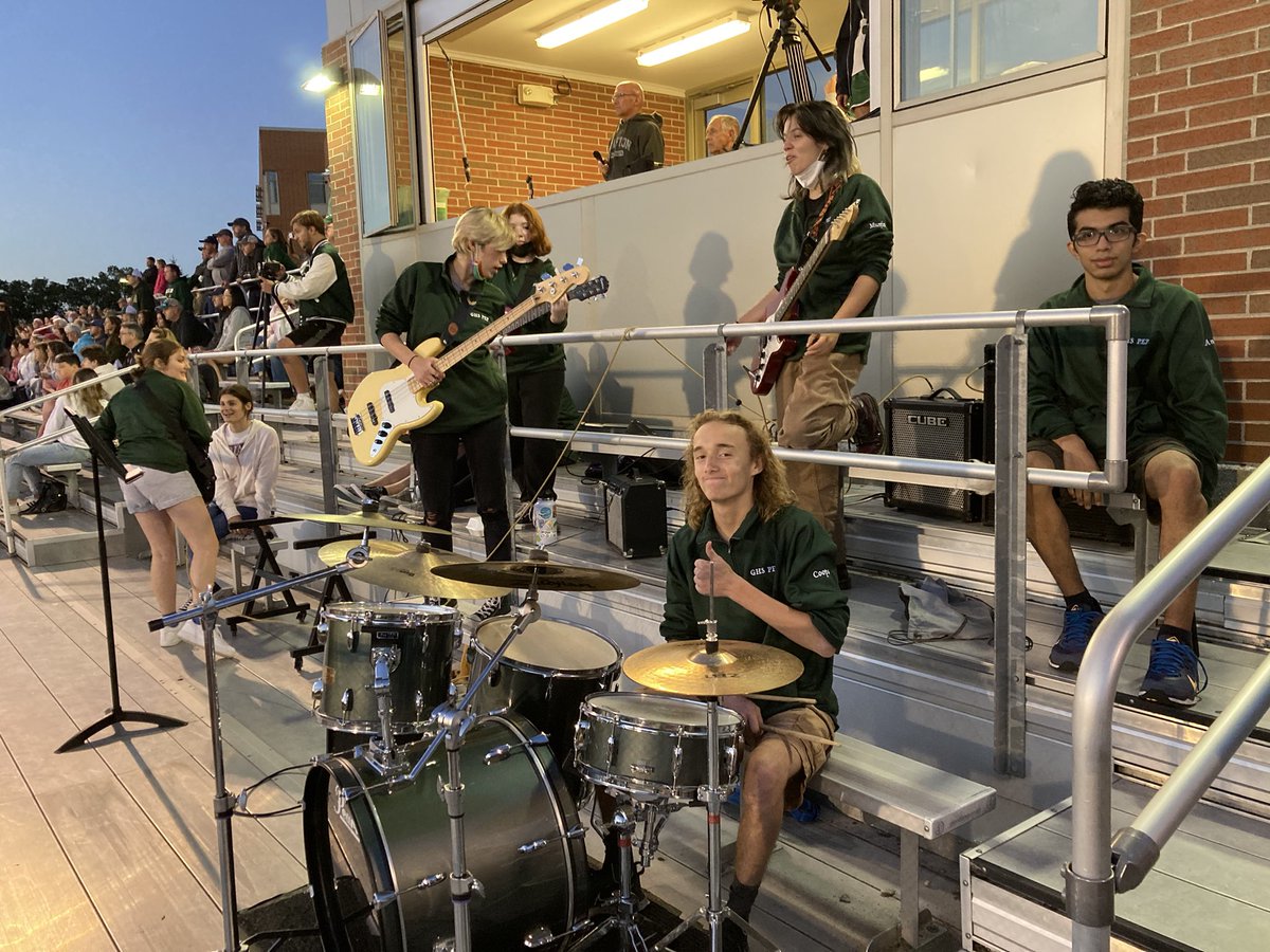 GHSPEP's tweet image. Beautiful night and awesome opening game of the season! Great job to members of @GHSPEP and a big thank you to our dedicated music boosters.